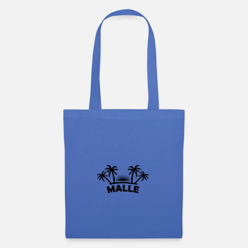 malle - Stoffbeutel - Hellblau