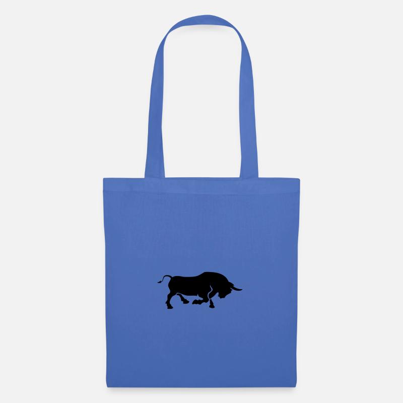 stier - Stoffbeutel - Hellblau