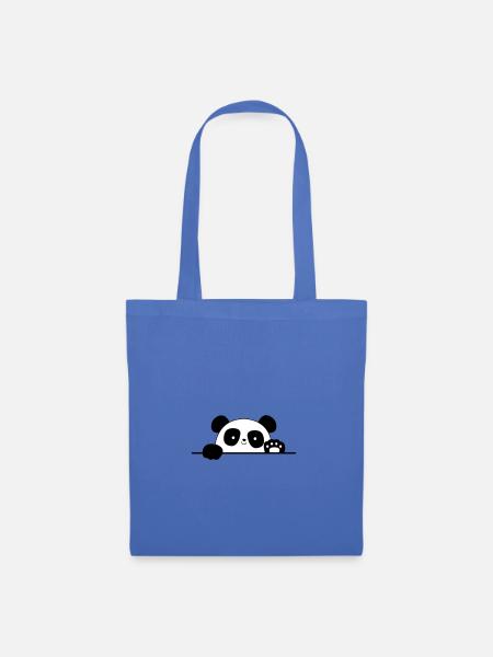 panda 002 - Stoffbeutel - Hellblau