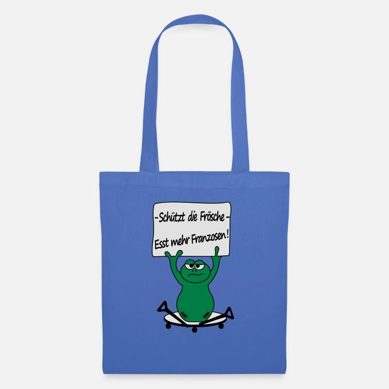 Froggy - Stoffbeutel - Hellblau