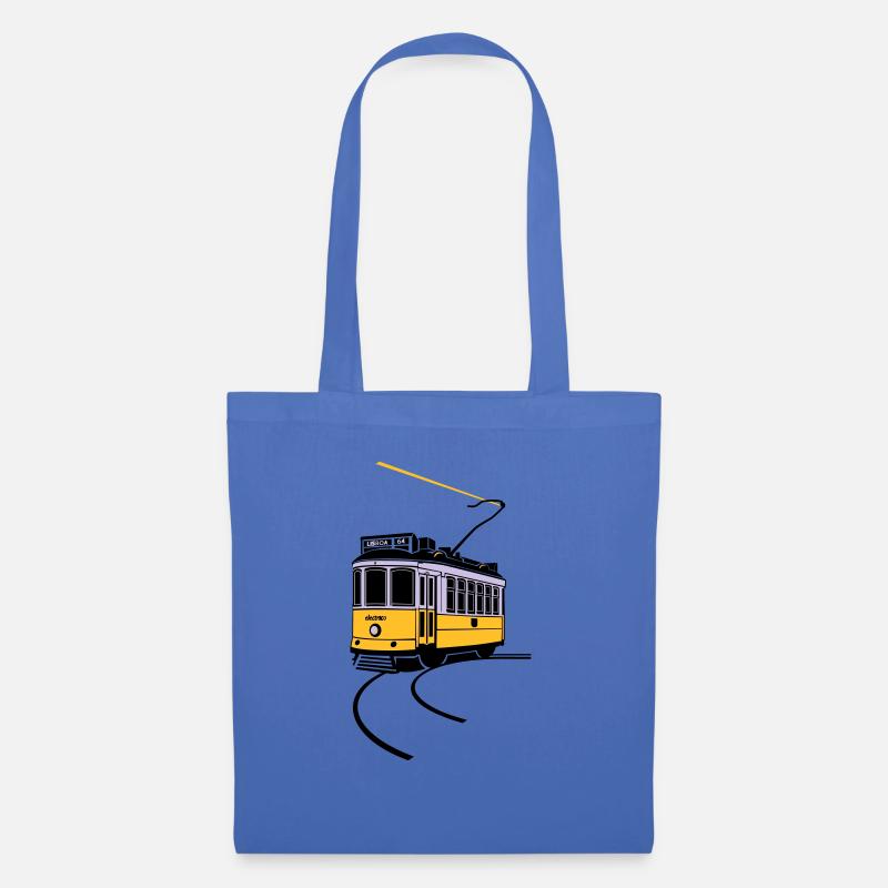 Electrico de Lisboa - Stoffbeutel - Hellblau