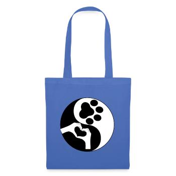 Yin Yang Human/Animals - Tote Bag - light blue - Front