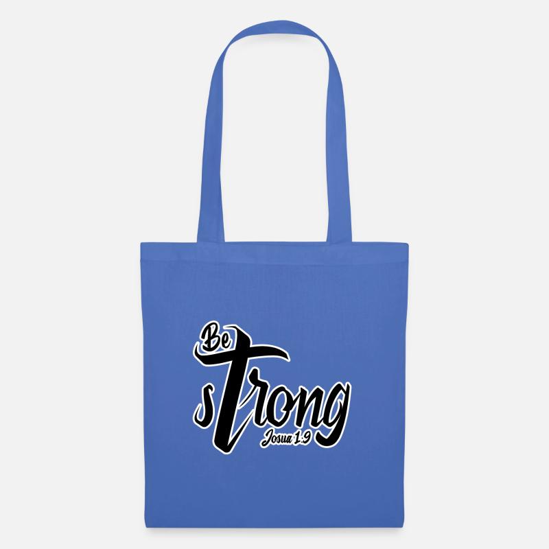 Be Strong - Stoffbeutel - Hellblau