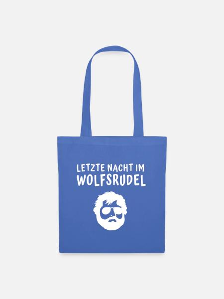 Poltern Junggesellenabschied - Stoffbeutel - Hellblau
