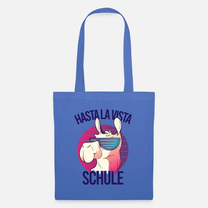 Schule Geschafft Schulabsolvent Schulabgänger - Stoffbeutel - Hellblau