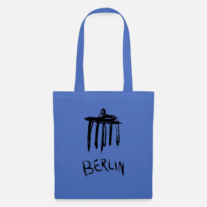 berlin - Stoffbeutel - Hellblau