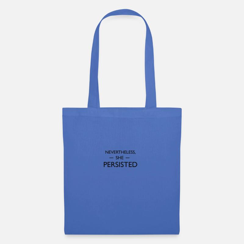 Nevertheless, she persisted - Tote Bag - light blue