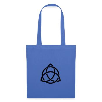 Noeud celtique merveilleux symbole celtique - Sac en tissu - bleu pâle - Devant