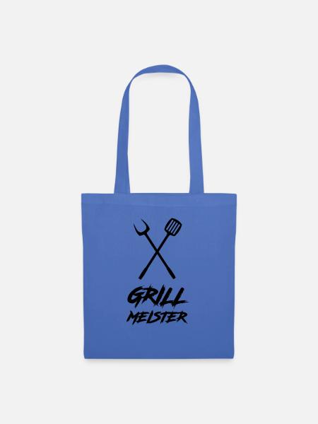 grillmeister - Stoffbeutel - Hellblau