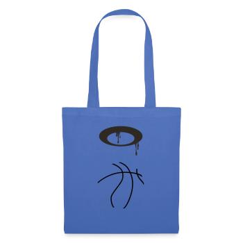 Basket-ball 5 0 06 - Sac en tissu - bleu pâle - Devant