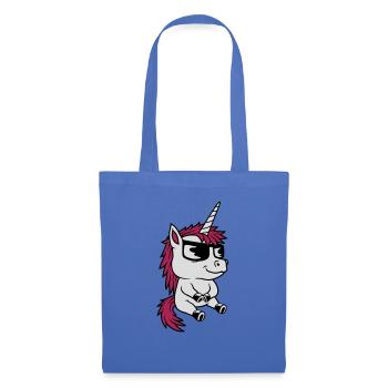 Cool Sunglasses Unicorn Comic - Tote Bag - light blue - Front