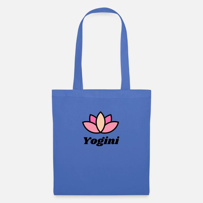Yogini Colored - Stoffbeutel - Hellblau
