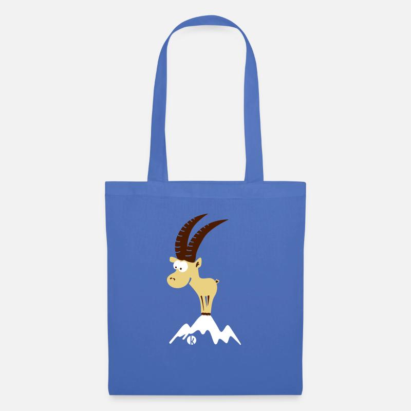 Steinbock - Capricorn (c) - Stoffbeutel - Hellblau