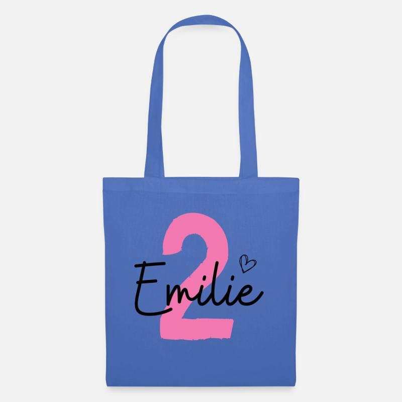 Emilie 2 - Stoffbeutel - Hellblau
