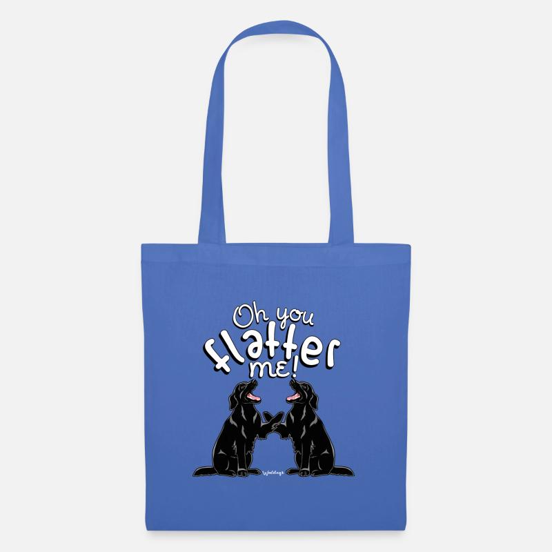 Flattie Oh du 5 - Stoffbeutel - Hellblau