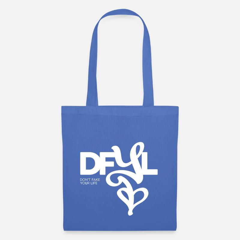 DYFL Logotype - Stoffbeutel - Hellblau