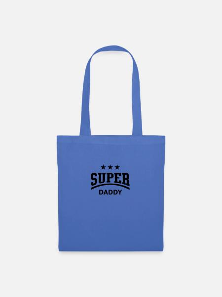 Super Daddy - Stoffbeutel - Hellblau