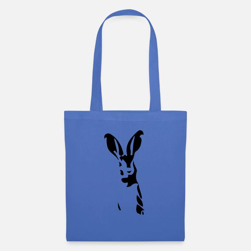 Hase - Stoffbeutel - Hellblau
