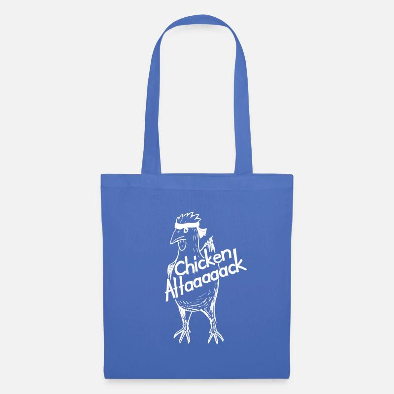 Chicken Attack 2 - Stoffbeutel - Hellblau