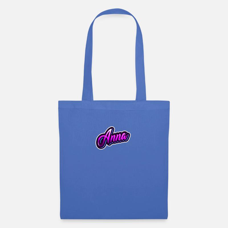 ANNA - Dein personalisiertes Design - Stoffbeutel - Hellblau