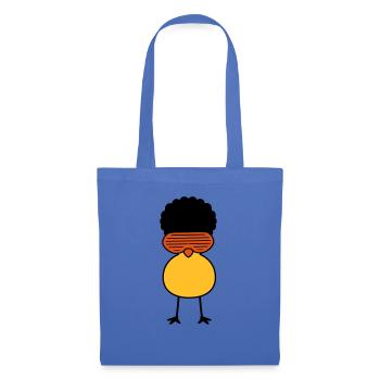 Funky Chick - Sac en tissu - bleu pâle - Devant