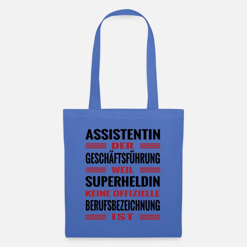 Assistentin der Geschäftsführung - Stoffbeutel - Hellblau