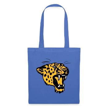 Roaring Leopard by Cheerful Madness!! - Tote Bag - light blue - Front