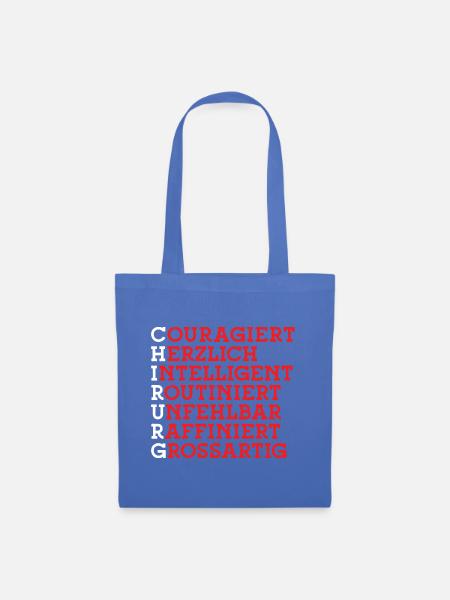Chirurg Arzt Facharzt Chirurgie Student Chirurgen - Stoffbeutel - Hellblau