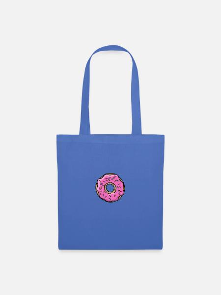 donut - Stoffbeutel - Hellblau