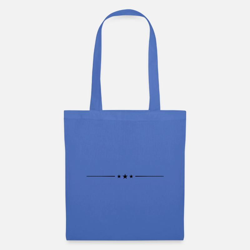 stern linie element symbol - Stoffbeutel - Hellblau