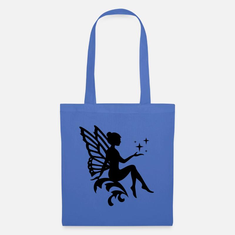 Fée dans votre couleur préférée - Sac en tissu - bleu pâle