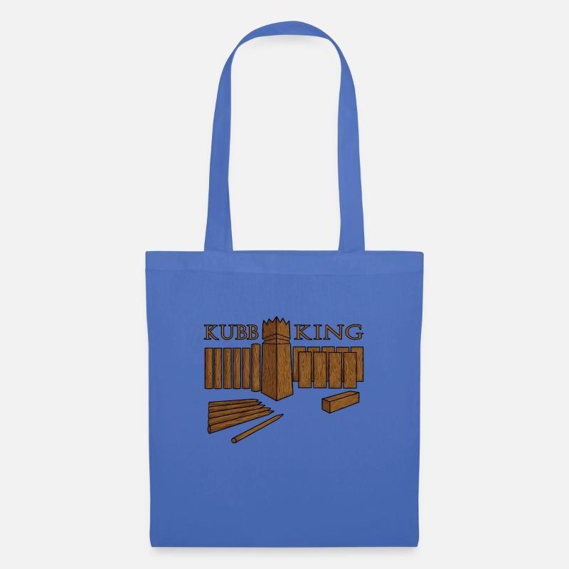 Wikingerschach - Kubb King - Stoffbeutel - Hellblau