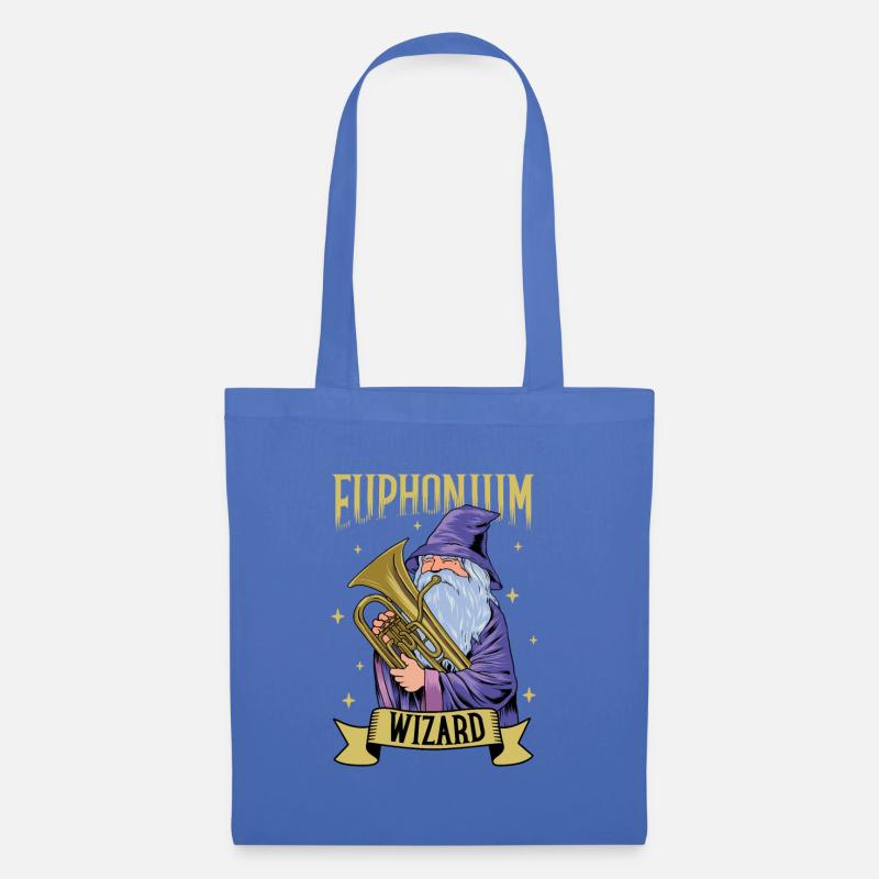 Euphonium Wizard - Euphonist - Stoffbeutel - Hellblau