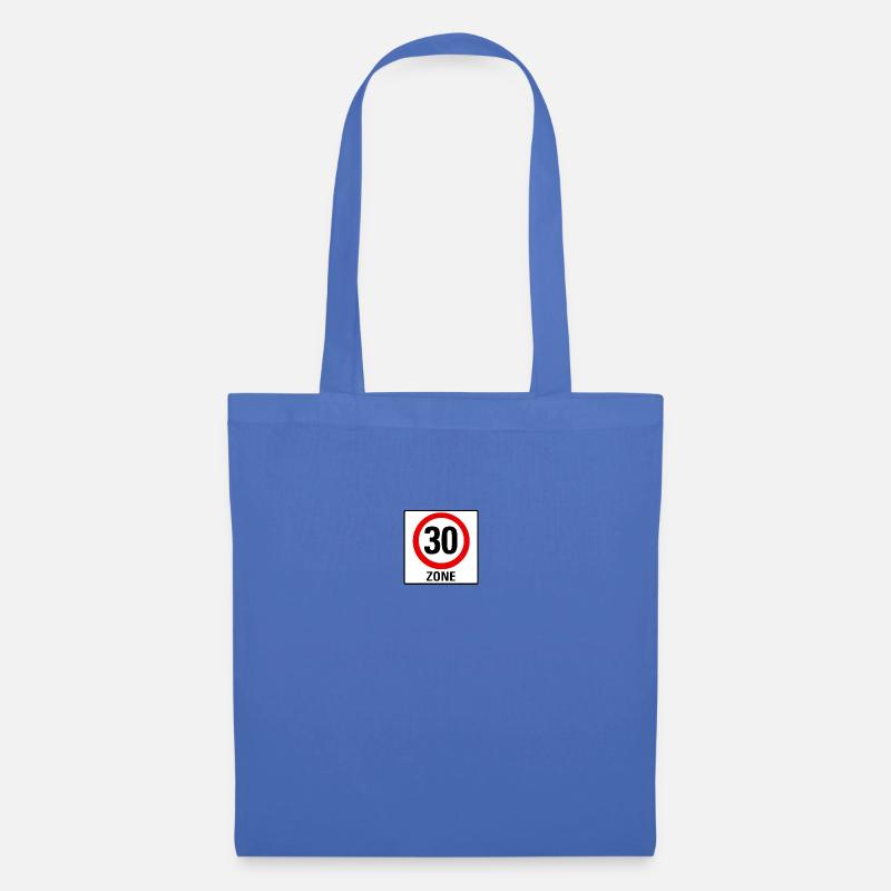 30 Zone - Stoffbeutel - Hellblau