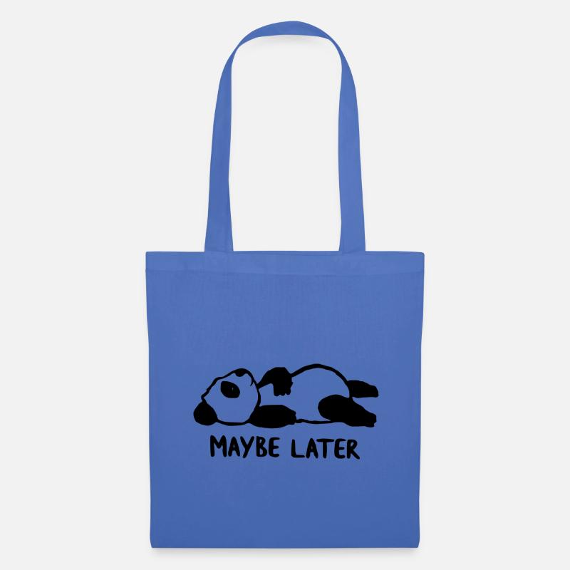 Maybe later Teddy - Stoffbeutel - Hellblau