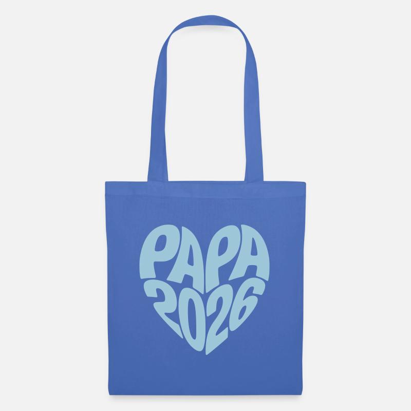 Papa 2026 - Stoffbeutel - Hellblau