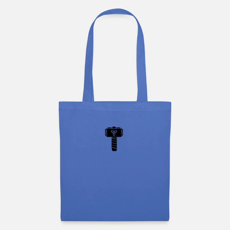 Mjölnir Thorshammer Thorhammer - Stoffbeutel - Hellblau