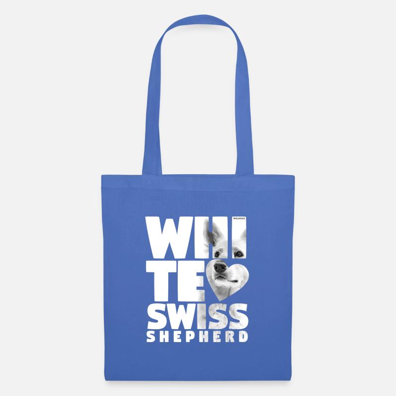 Schweizer Weiß NASSU V - Stoffbeutel - Hellblau