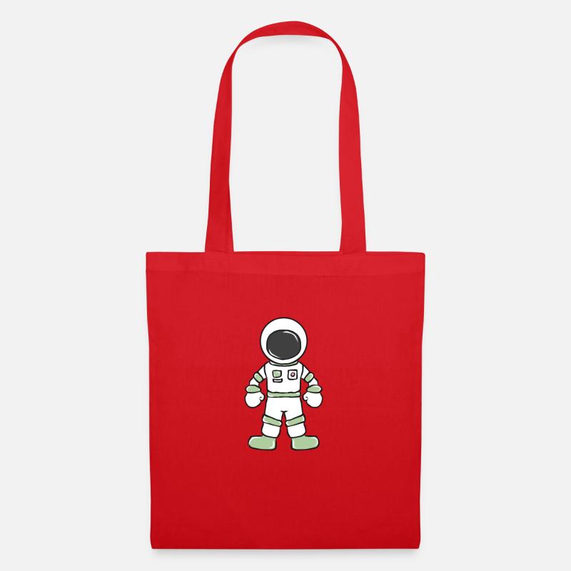 Astronaut - Stoffbeutel - Rot