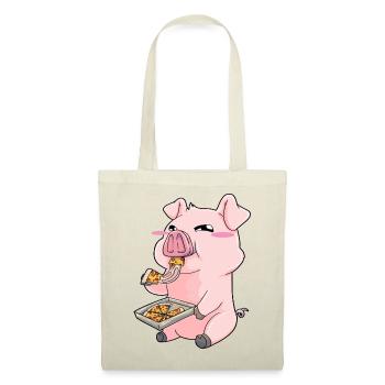 Pig Pizza Kawaii Sweet - Tote Bag - red - Front