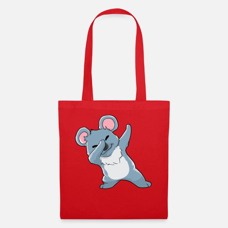 Koala Kawaii - Stoffbeutel - Rot
