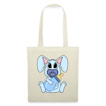 Bébé Garçon Lapin - Sac en tissu -  - Devant