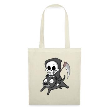 Grim Reaper et Black Panther - Sac en tissu - rouge - Devant
