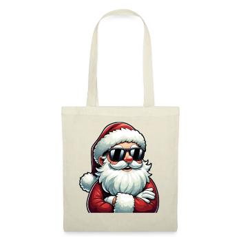 Santa Chill with sunglasses - Tote Bag - red - Front