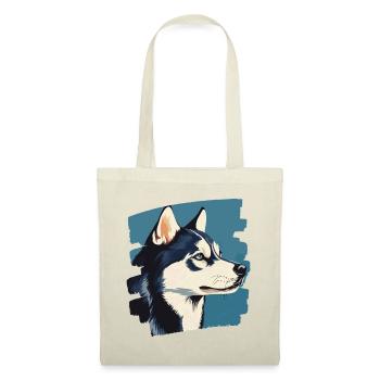 Husky - Stoffbeutel - Rot - Vorne