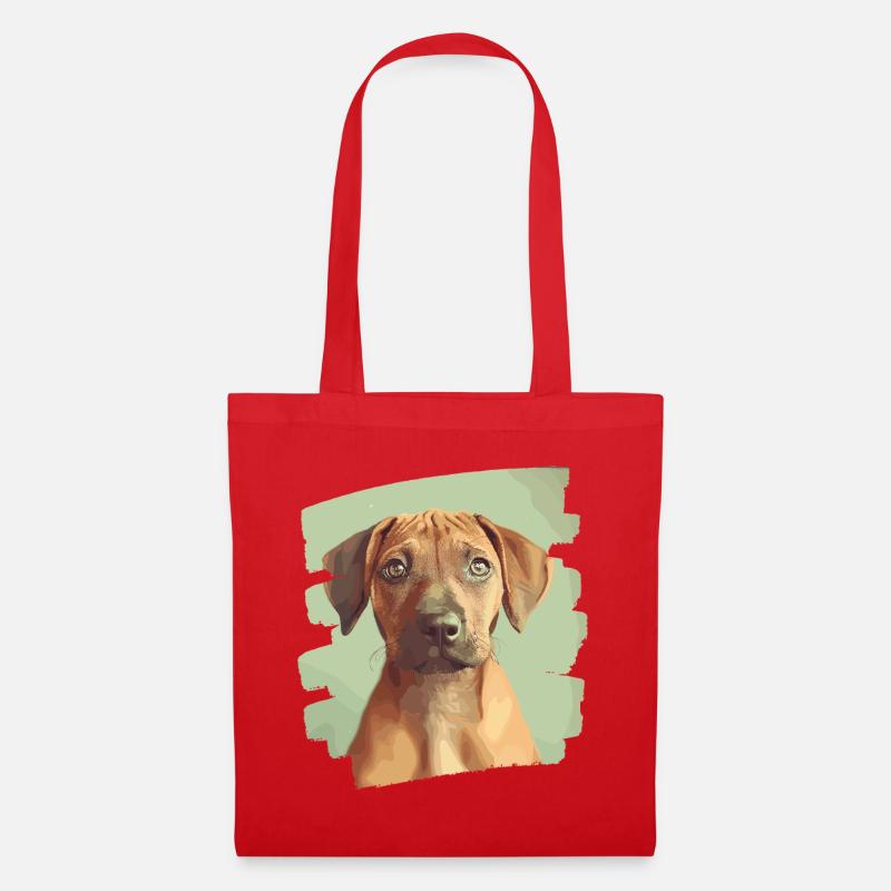 Rhodesian Ridgeback - Stoffbeutel - Rot
