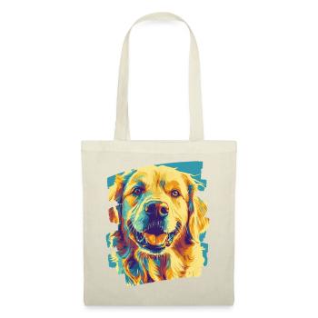 Golden Retriever - Stoffbeutel - Rot - Vorne