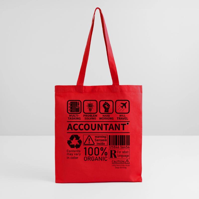 Accountant Multi Tasking Problem Solving Hard Work Tote Bag
