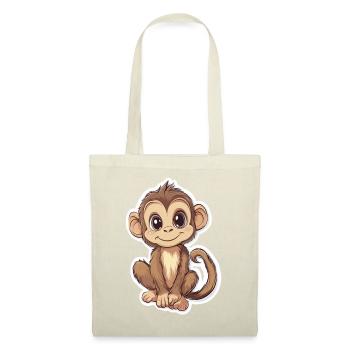 Singe Mignon Singe Cadeau pour les fans de Singe - Sac en tissu - rouge - Devant
