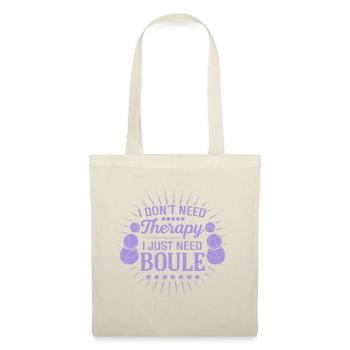 I don't need therapy, just play boules - Tote Bag - red - Front